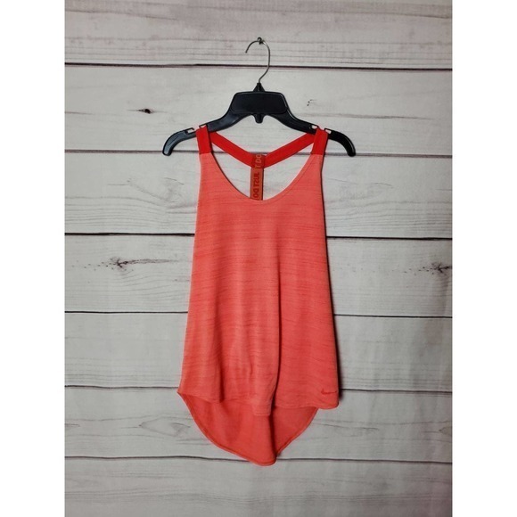 Nike Active Dri Fit‎ Tank Top Orange Size Small - Picture 1 of 6